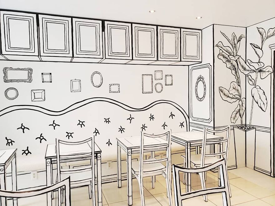This Unusual Cafe In Japan Will Make You Feel Like You Stepped Into A Cartoon (18 Pics)