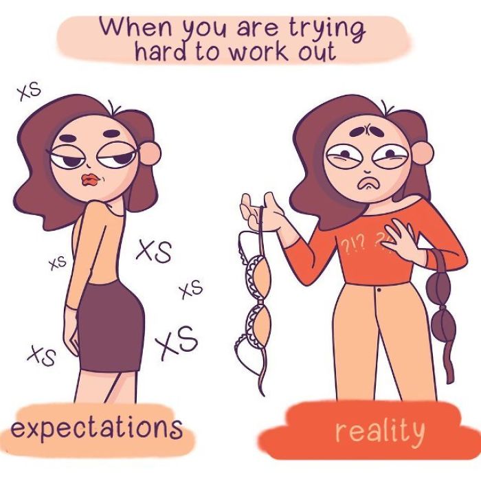 Everyday Girls Problems Illustrated In Funny And Relatable Comics