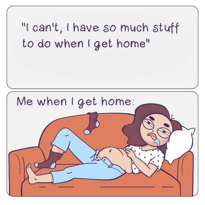 Everyday Girls Problems Illustrated In Funny And Relatable Comics