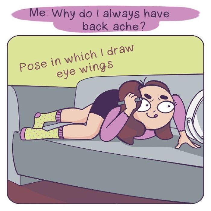 Everyday Girls Problems Illustrated In Funny And Relatable Comics