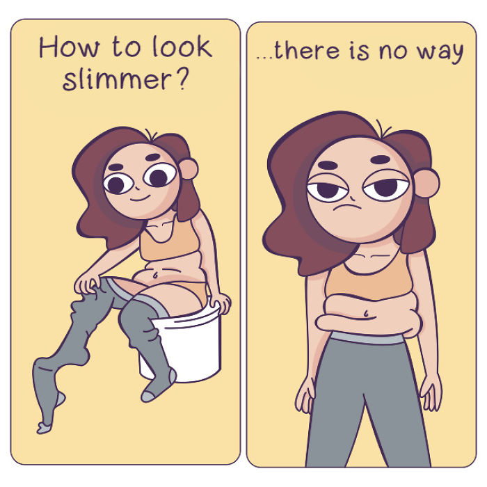 Everyday Girls Problems Illustrated In Funny And Relatable Comics