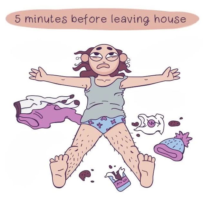 Everyday Girls Problems Illustrated In Funny And Relatable Comics