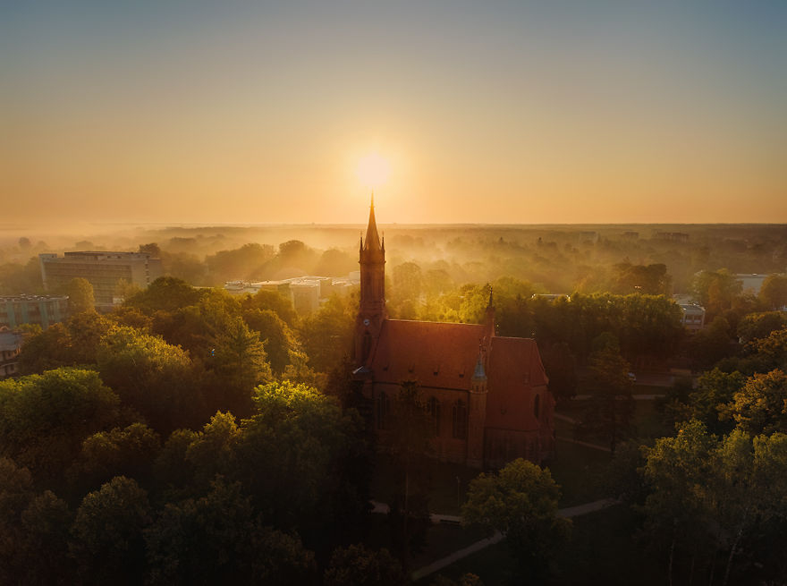 I Photographed Landscapes And Animals Of Lithuania Using A Drone