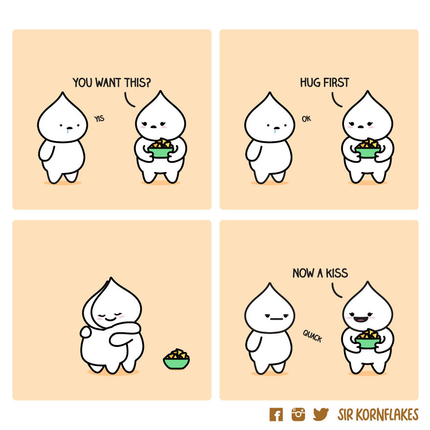 I Bring Couples Closer Together Through Dumpling Comics