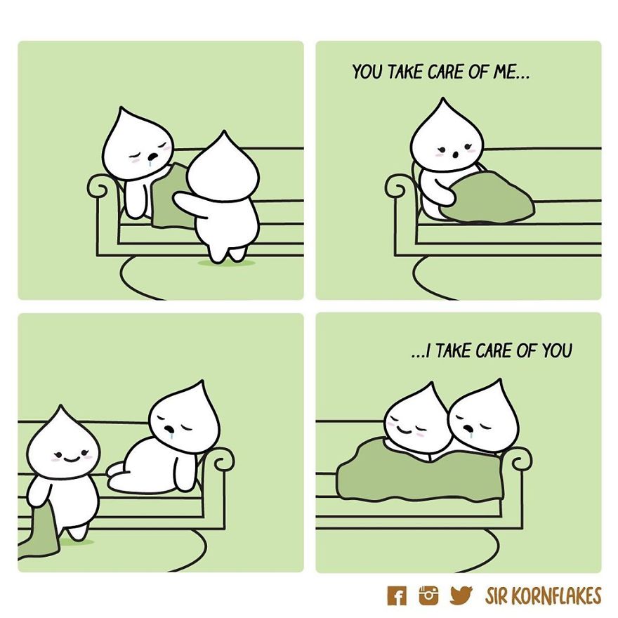 I Bring Couples Closer Together Through Dumpling Comics