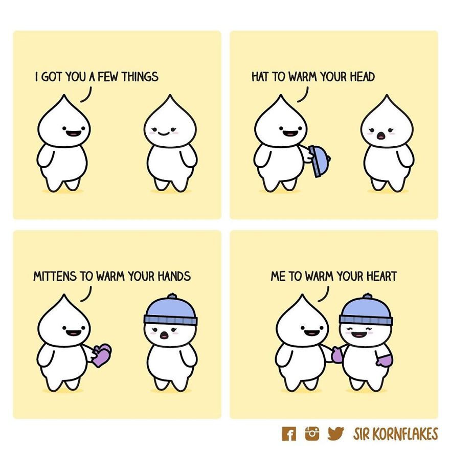 I Bring Couples Closer Together Through Dumpling Comics