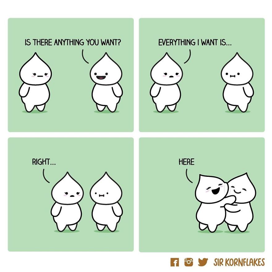 I Bring Couples Closer Together Through Dumpling Comics