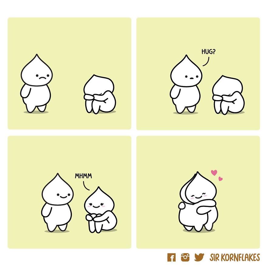 I Bring Couples Closer Together Through Dumpling Comics