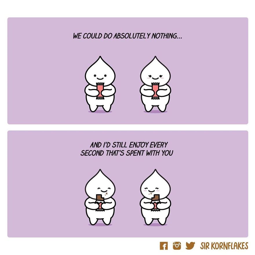 I Bring Couples Closer Together Through Dumpling Comics