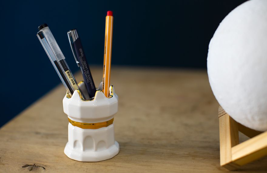 I Handmade A Tower Plant Pot - Plated In Real Gold