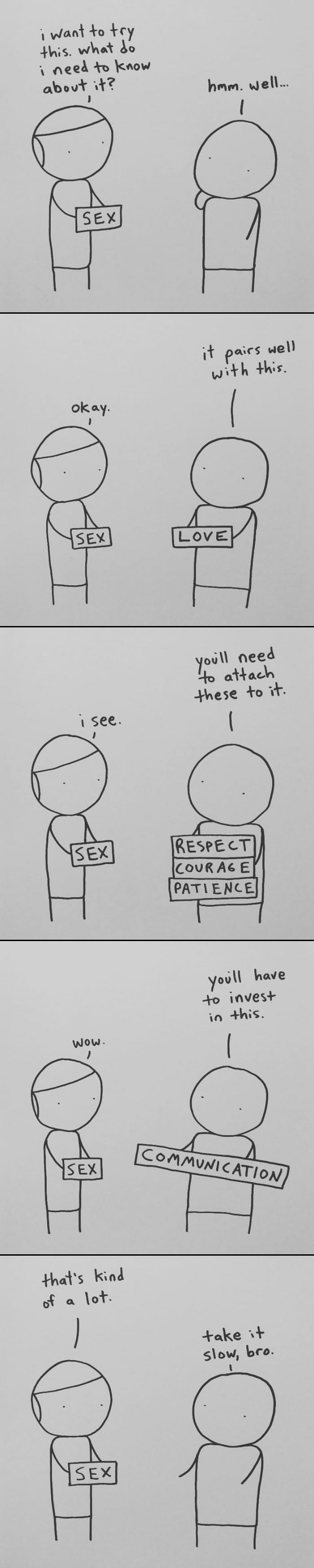 I Started Drawing Minimalist Comics About My Mental Health This Year And For Some Reason That Means Drawing Anxiety Kind Of Like It's A Hotdog