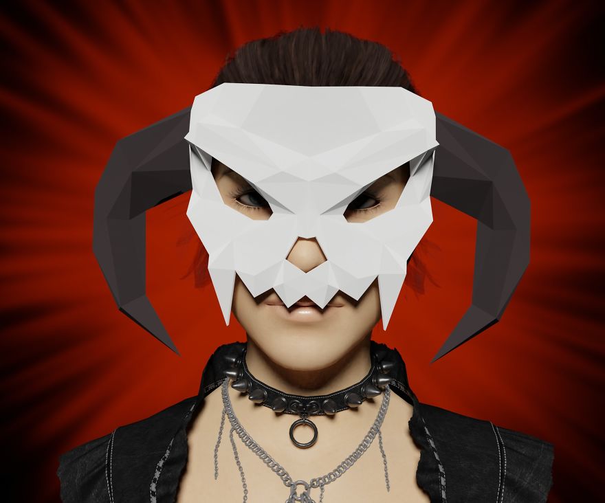 I Made Scary Halloween Paper Craft Masks! I Made Scary Halloween Paper Craft Masks!