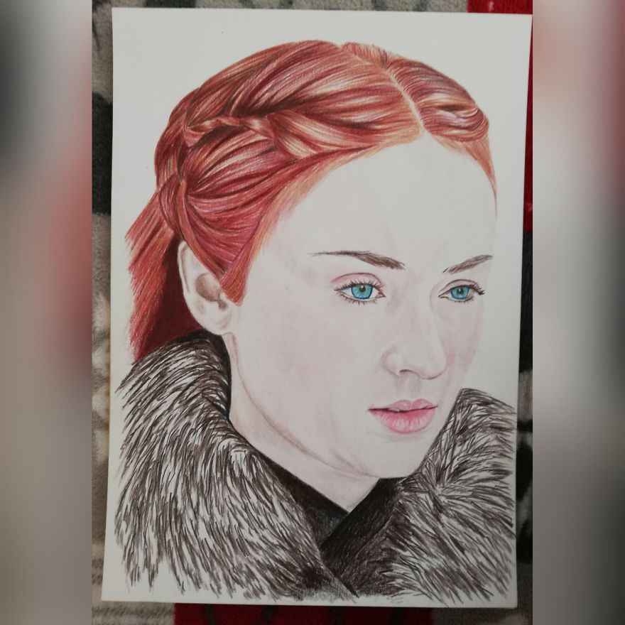 My 4 Character Portraits Game Of Thrones