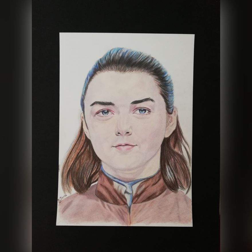 My 4 Character Portraits Game Of Thrones