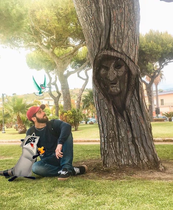 Italian Illustrator Blends Art And Reality And The Result Is A Lot Of Fun