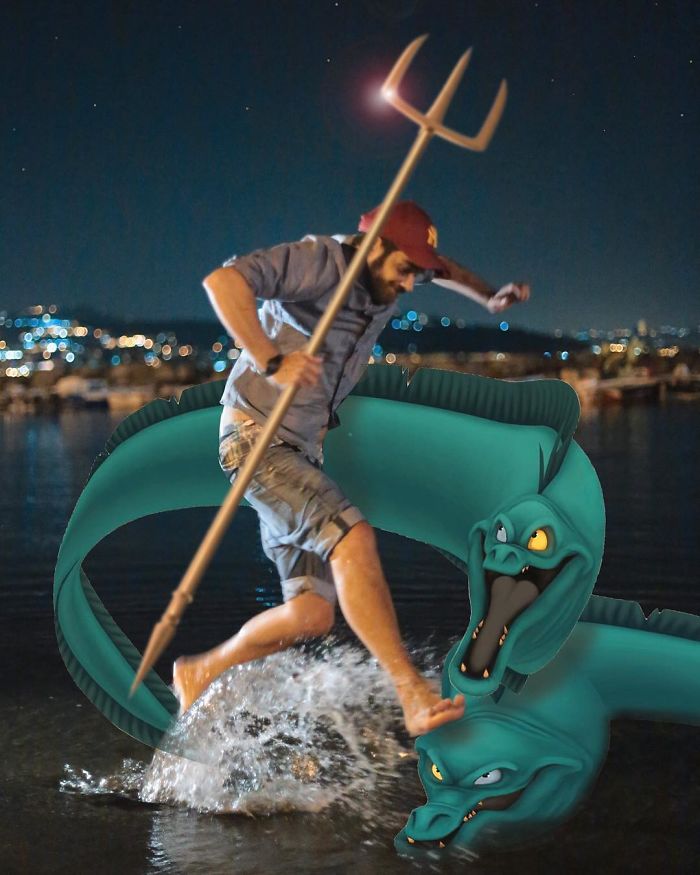 Italian Illustrator Blends Art And Reality And The Result Is A Lot Of Fun