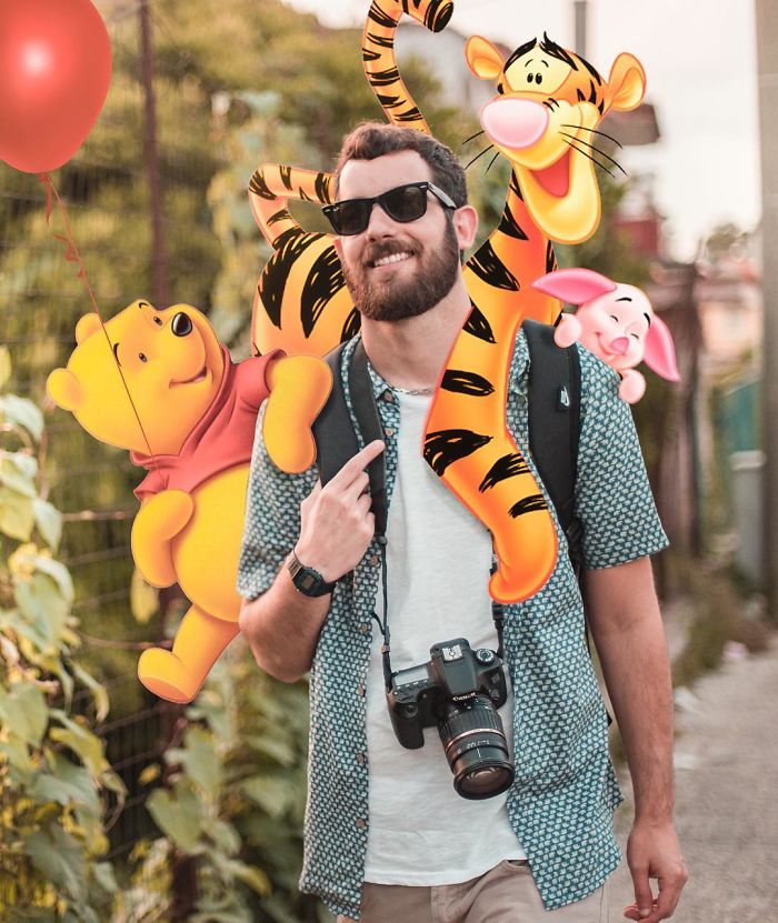 Italian Illustrator Blends Art And Reality And The Result Is A Lot Of Fun