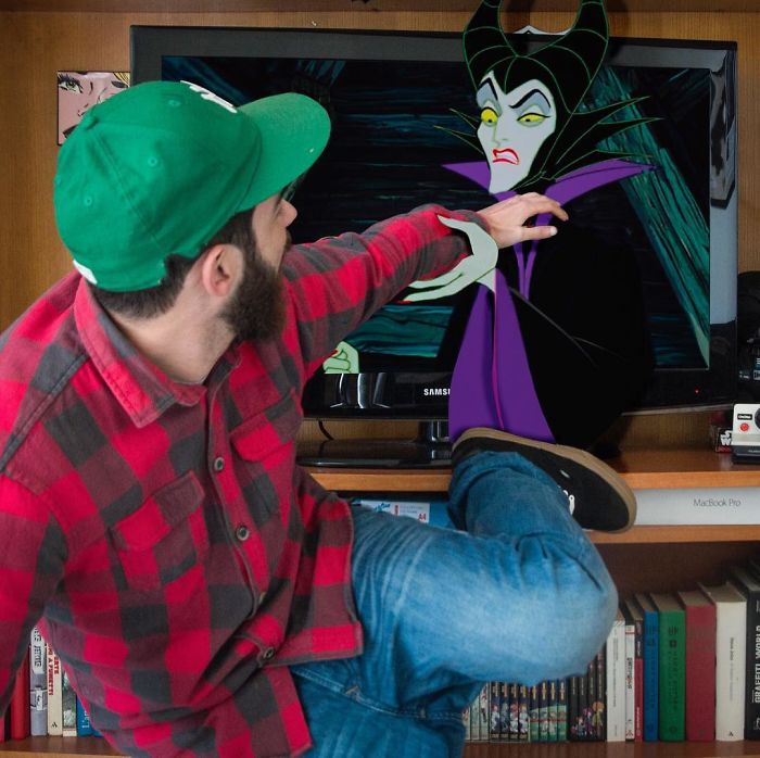 Italian Illustrator Blends Art And Reality And The Result Is A Lot Of Fun