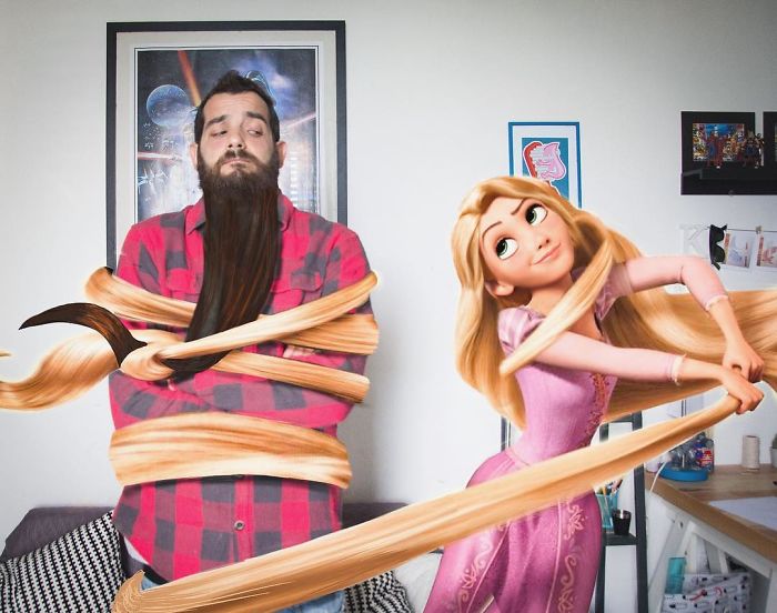 Italian Illustrator Blends Art And Reality And The Result Is A Lot Of Fun