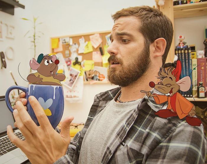 Italian Illustrator Blends Art And Reality And The Result Is A Lot Of Fun