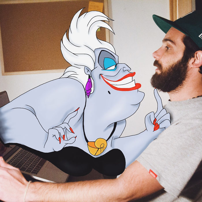 Italian Illustrator Blends Art And Reality And The Result Is A Lot Of Fun