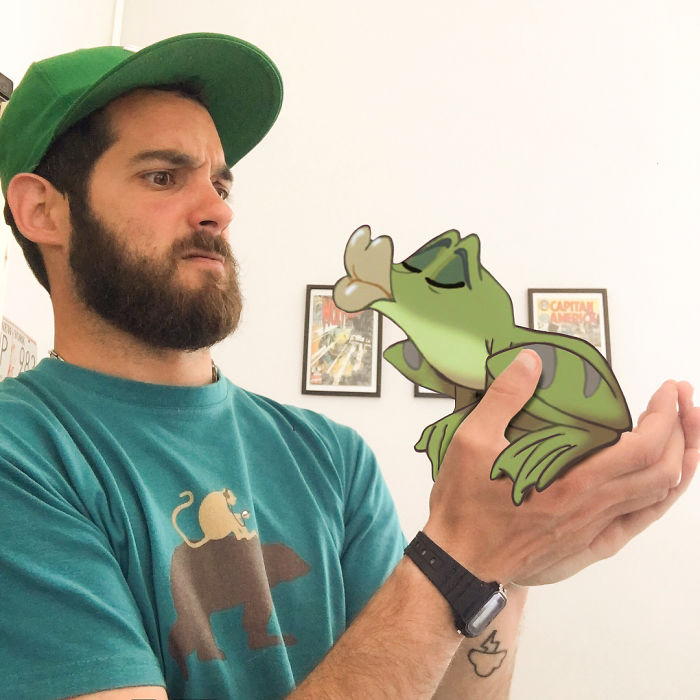 Italian Illustrator Blends Art And Reality And The Result Is A Lot Of Fun