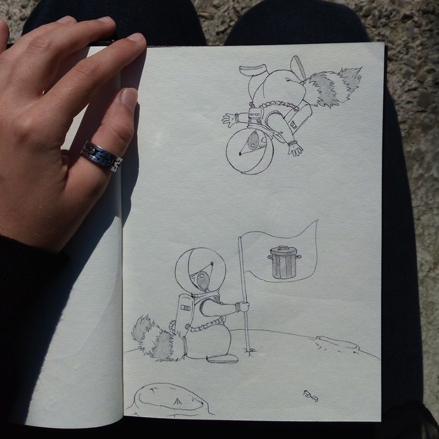 Small Step For Man, Giant Leap For Coonkind