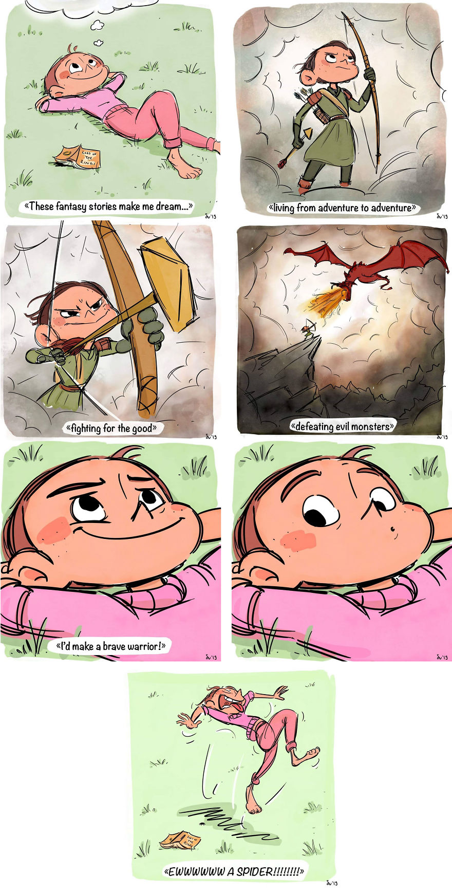 My Little Comics About Daily Life