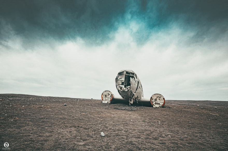 The Douglas Dakota Which Crashed On Sólheimasandur