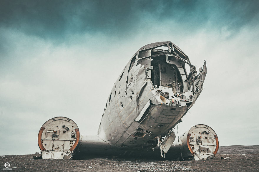 The Douglas Dakota Which Crashed On Sólheimasandur