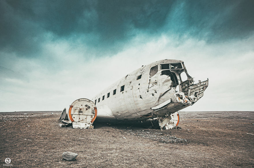 The Douglas Dakota Which Crashed On Sólheimasandur