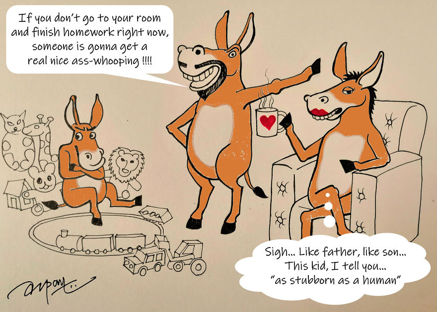 As Stubborn As A Mule