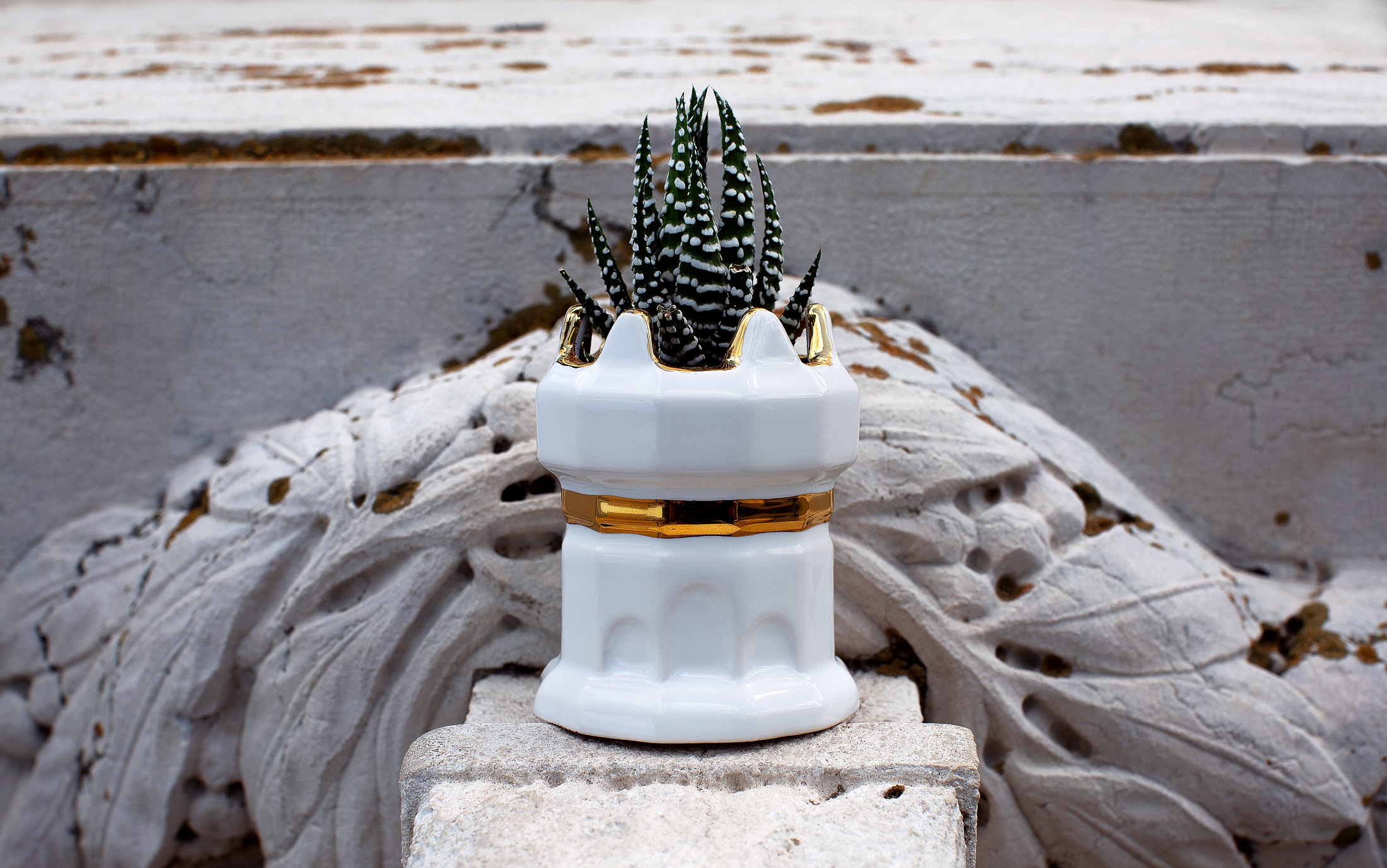 I Handmade A Tower Plant Pot – Plated In Real Gold