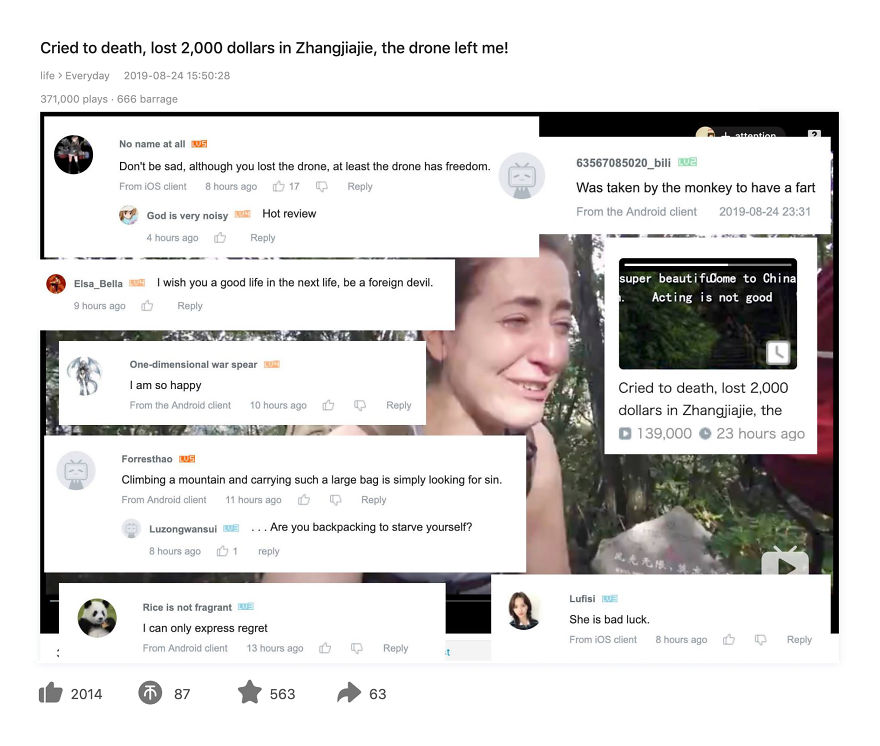 Tourist's Dramatic Disaster Goes Viral In China Tourist's Dramatic Disaster Goes Viral In China