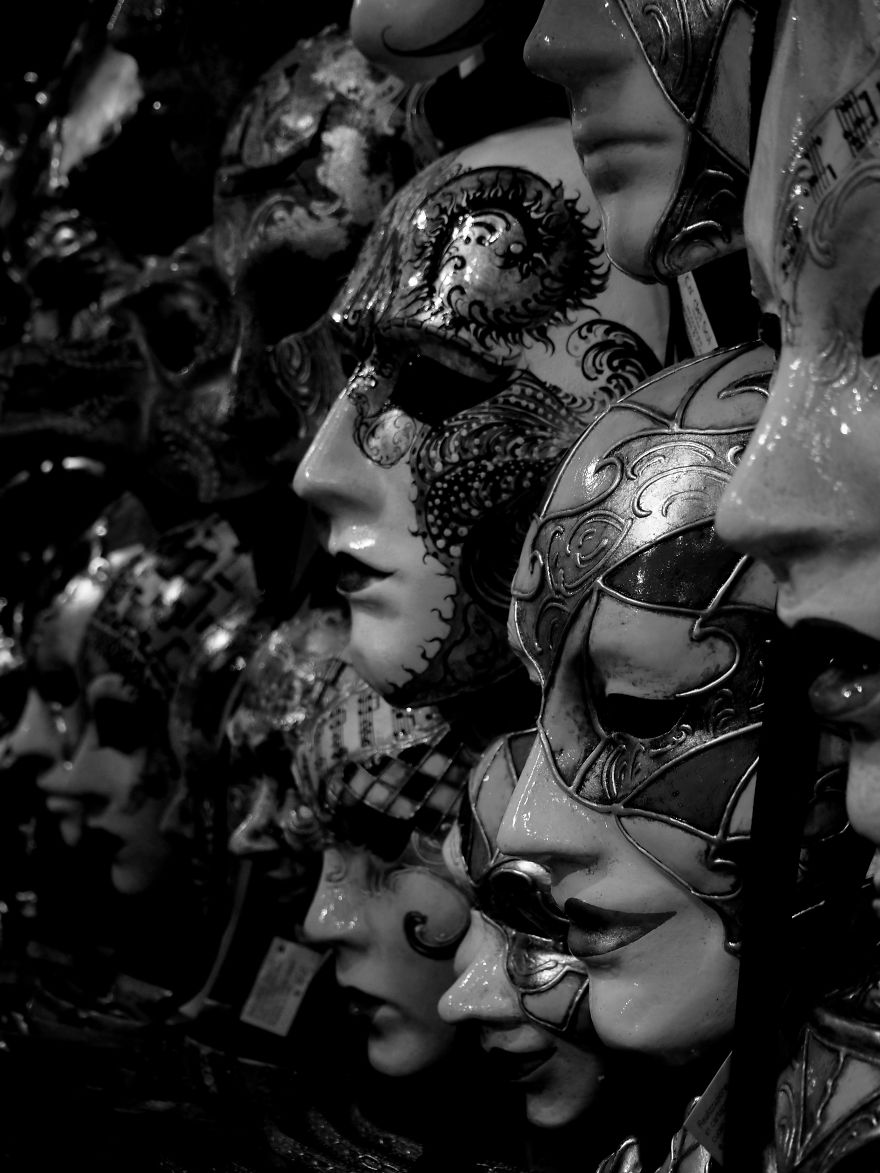 I Went To Venice And Brought Back Some Black And White Pictures