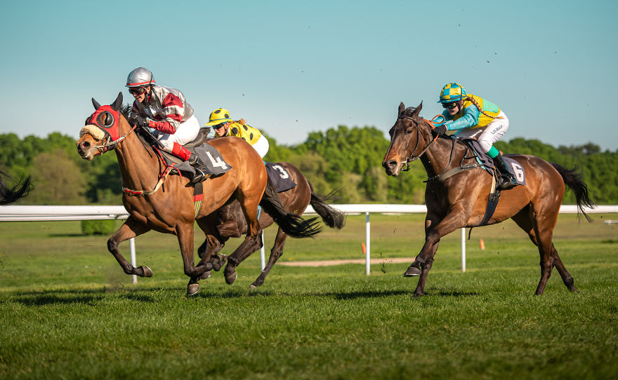 Riders At The Tournament