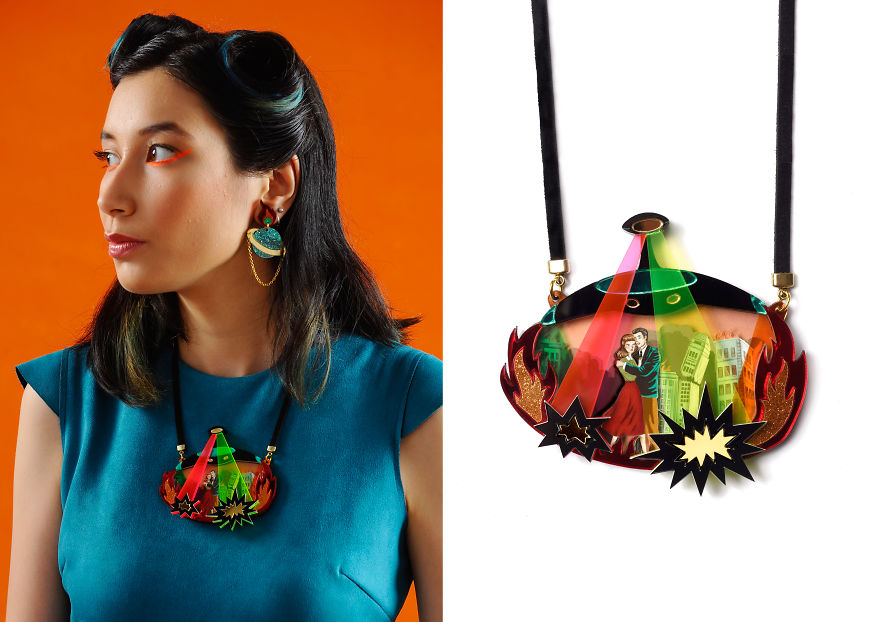 We Create Jewelry With Scenes From Movies Inside