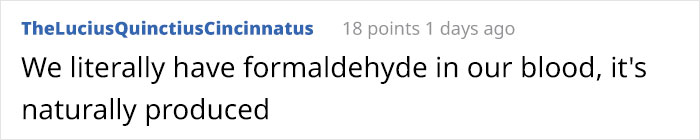 Anti-Vaxxer Tries To Frighten Others With 'Scary' Components, Gets Owned With Facts Anti-Vaxxer Tries To Frighten Others With 'Scary' Components, Gets Owned With Facts