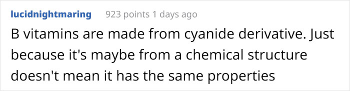 Anti-Vaxxer Tries To Frighten Others With 'Scary' Components, Gets Owned With Facts Anti-Vaxxer Tries To Frighten Others With 'Scary' Components, Gets Owned With Facts