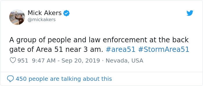 People Are Reporting Live From Area 51 And Here&rsquo;s How It Looks