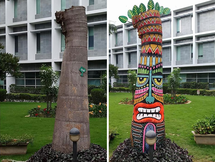 Guy Wants Authorities To Fix The Roads, Takes The Most Creative Way Of Emphasizing How Big This Problem Actually Is Guy Wants Authorities To Fix The Roads, Takes The Most Creative Way Of Emphasizing How Big This Problem Actually Is