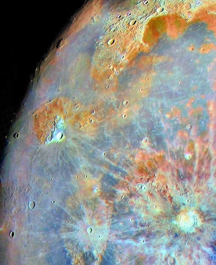 Our Moon: 'Mineral Moon - Aristarchus Quadrangle' By Alain Paillou