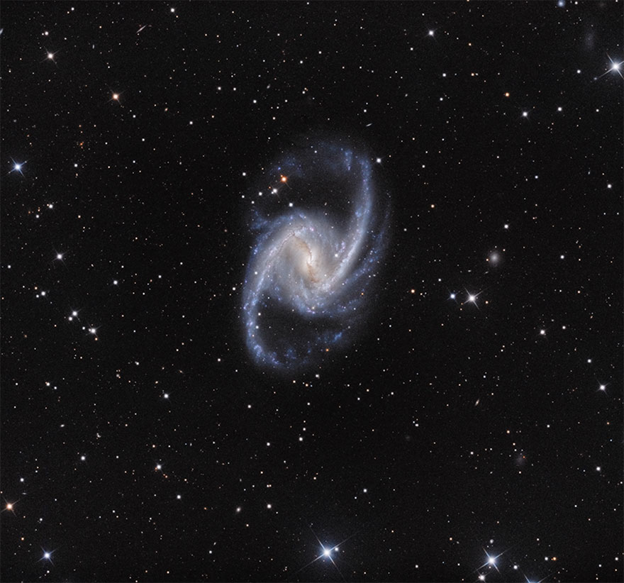Robotic Scope: 'Ngc 1365 - The Great Barred Spiral Galaxy' By Casey Good