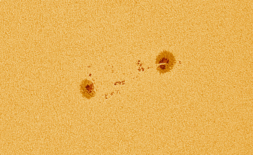 Young Runner-Up: 'Ar12699 Sunspot' By Matúš Motlo