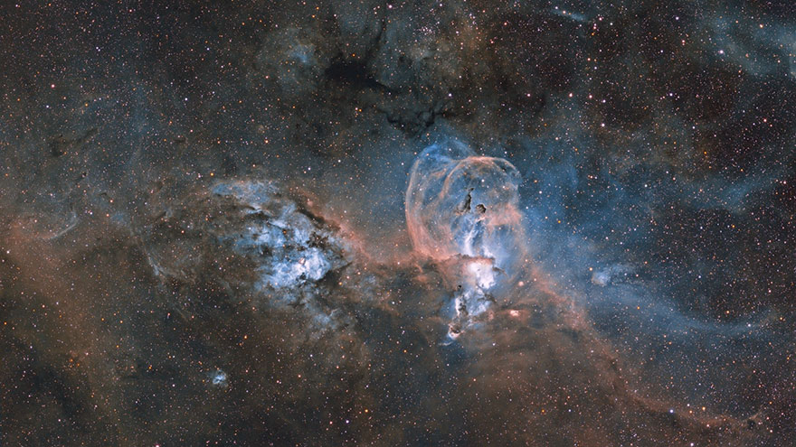 Stars And Nebulae Winner: 'Statue Of Liberty Nebula' By Ignacio Diaz Bobillo