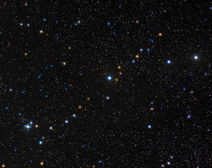 Stars And Nebulae: 'Kemble's Cascade' By Alson Wong