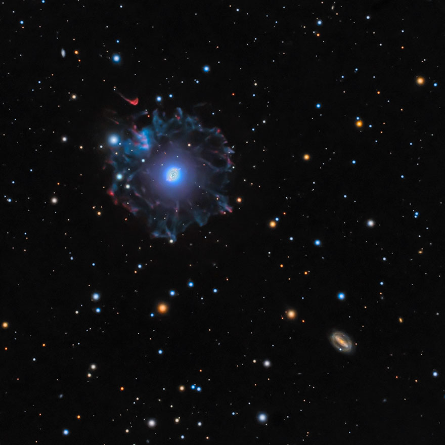 Stars And Nebulae: 'Ngc 6543 - The Cat's Eye' By Jason Guenzel