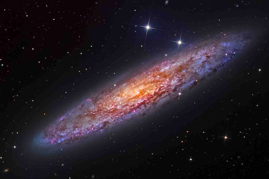 Galaxies: 'The Sculptor Galaxy' By Bernard Miller, Martin Pugh