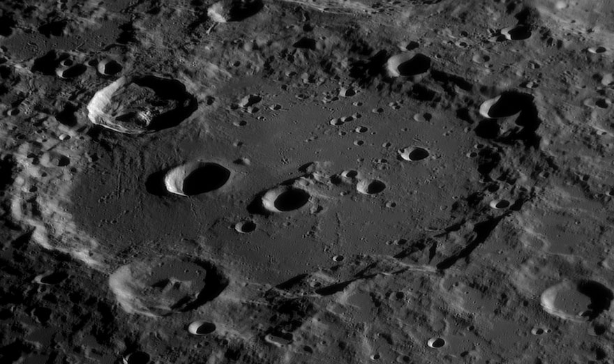 Our Moon: 'Clavius' By Maximilian Teodorescu