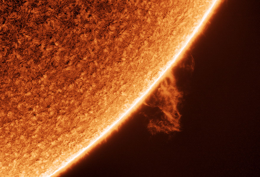 Our Sun: 'Out On A Limb' By Alastair Woodward